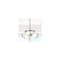 Hello Honey® Robert Stevenson Lighting Alston 16" Antique Nickel Glass & Metal Ceiling Light